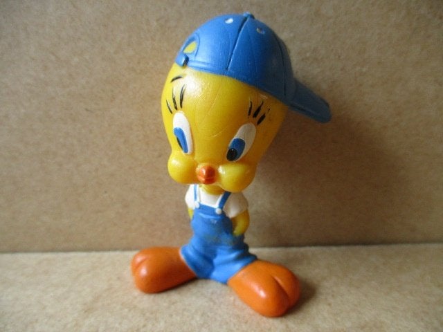 adv10434 tweety poppetje 5, Ophalen, Looney Tunes, Gebruikt, Beeldje of Figuurtje