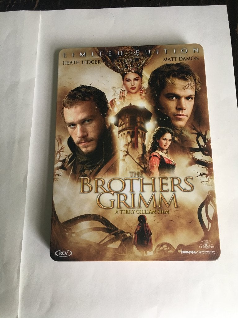 the brothers grimm (METAL CASE) terry gilliam dvd metal case, Alle leeftijden, Ophalen of Verzenden, Zo goed als nieuw