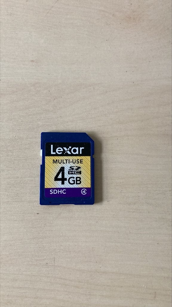 Lexar 4gb D, Gebruikt, Lexar, Ophalen of Verzenden, SDHC