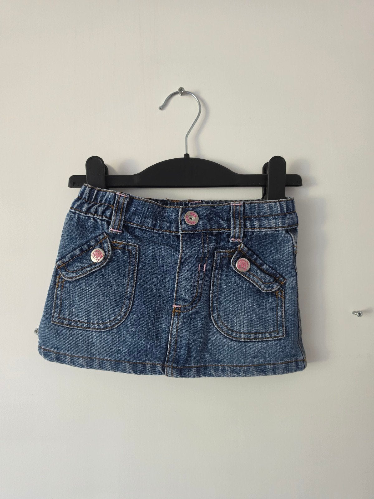 Prenatal jeans rok maat 86, Kinderen en Baby's, Babykleding | Maat 86, Meisje, Jurkje of Rokje, Ophalen of Verzenden, Zo goed als nieuw