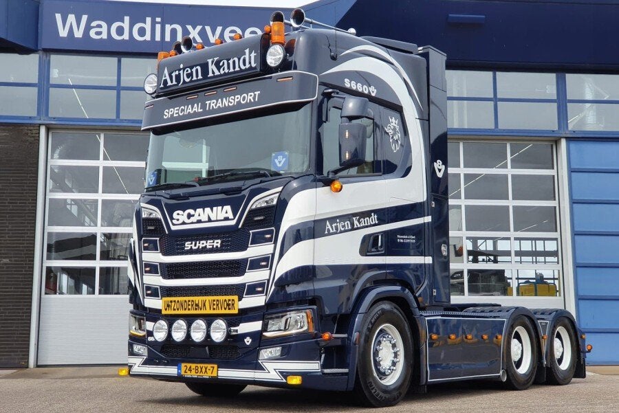 WSI SCANIA  S HIGHLINE  6X4  EURO PX LOW LOWLOADER  KANDT