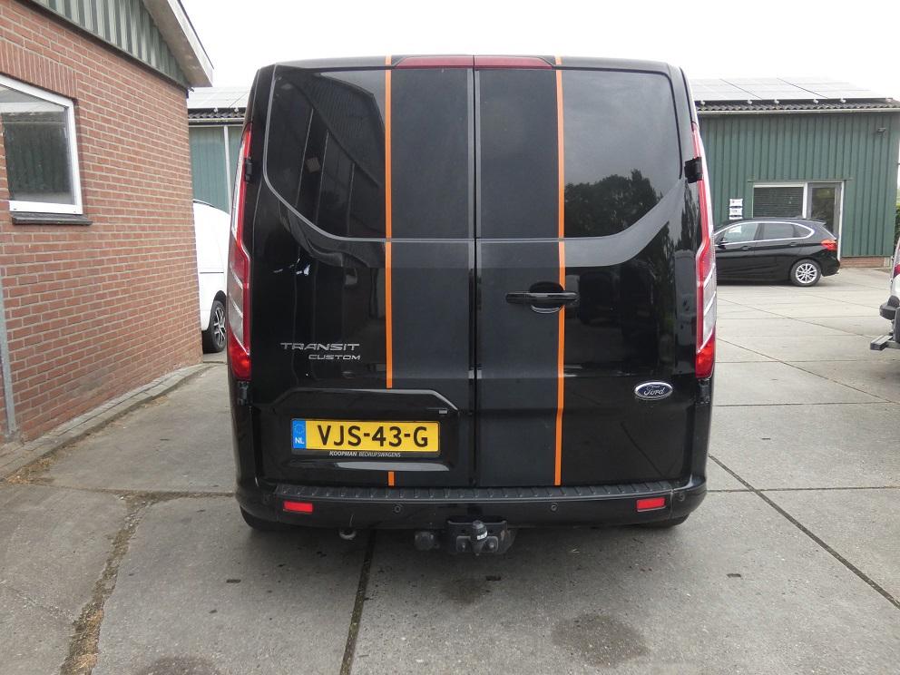 Ford Transit Custom 320 2.0 TDCI L2H1 Sport* navi/cam*xenon*, Auto's, Bestelauto's, 15 km/l, 4 cilinders, Zwart, Bedrijf