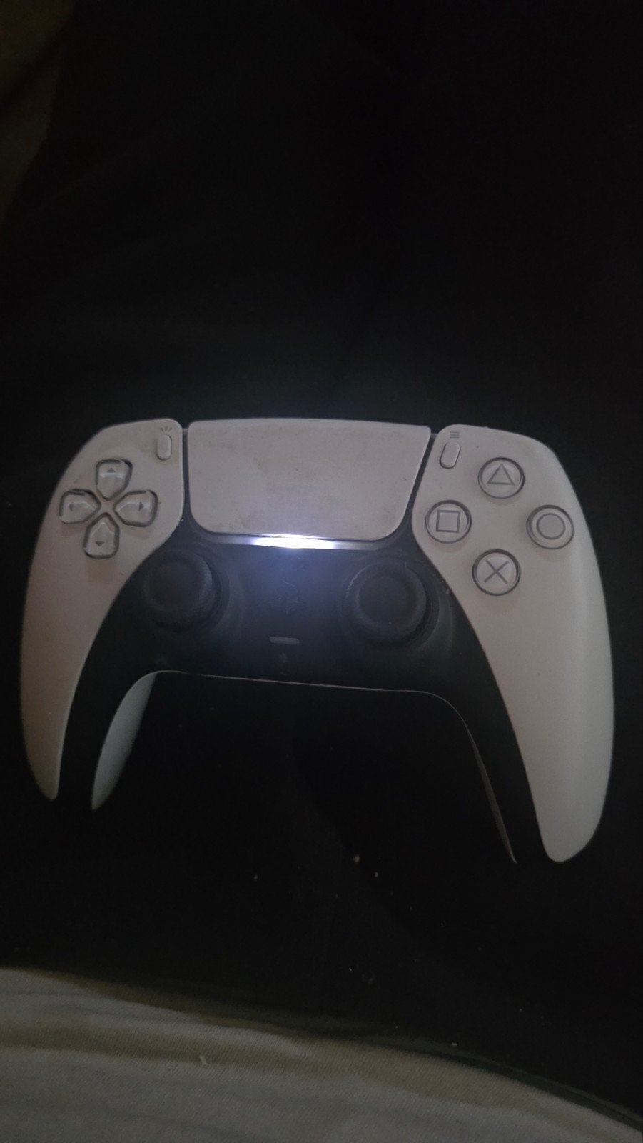 Sony PlayStation 5 DualSense Controller Wit, Ophalen of Verzenden, Gebruikt