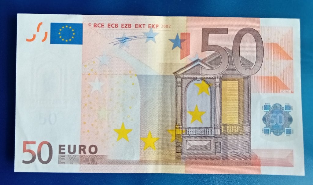 50 euro biljet 1ste serie Nederland Duisenberg, Ophalen of Verzenden, Overige landen, 50 euro, Los biljet