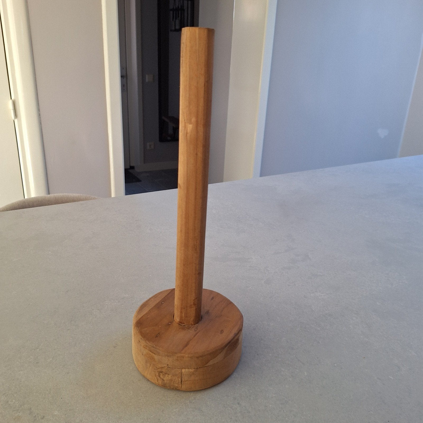 Keukenrolhouder hout, Huis en Inrichting, Ophalen of Verzenden