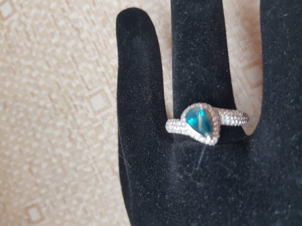 18 krt witgouden fantasie slagring met diamant, Nieuw, Ophalen of Verzenden, 17 tot 18, Met edelsteen