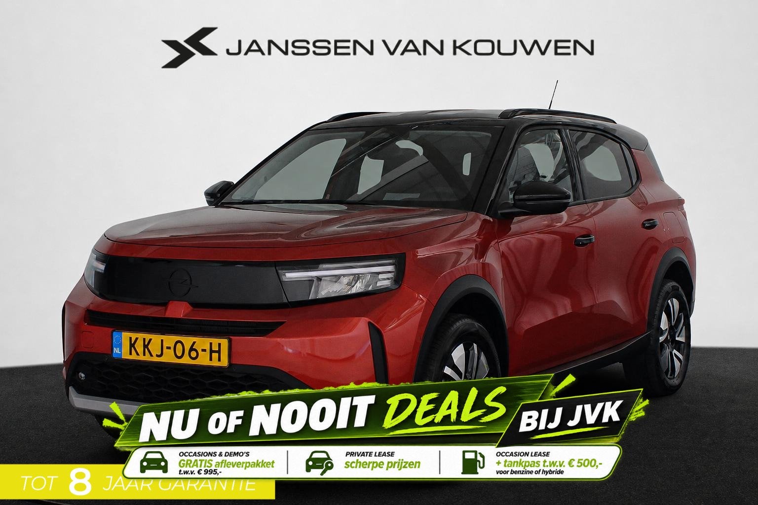 Opel Frontera Electric GS 44 kWh / Demo Voordeel, Auto's, Stof, Overige kleuren, 44 kWh, Origineel Nederlands