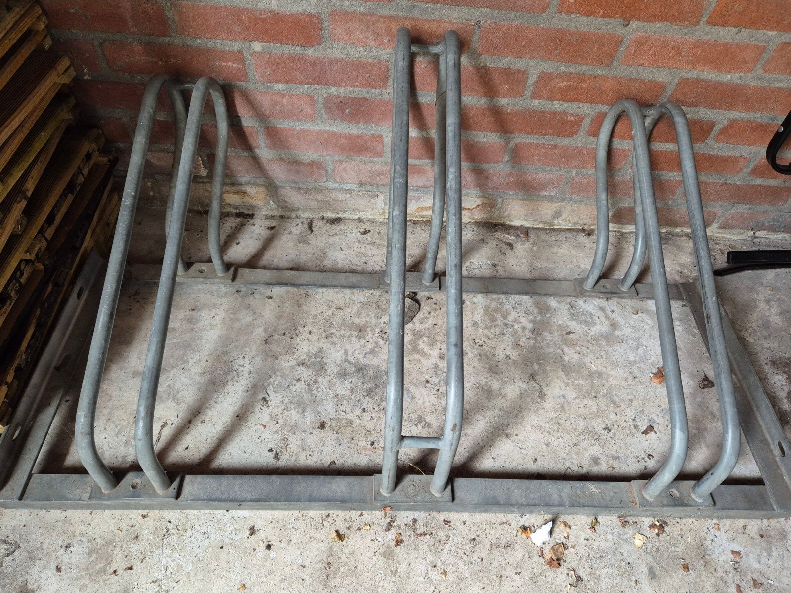 Fietsenrek voor 3 fietsen - robuust, Ophalen, Gebruikt