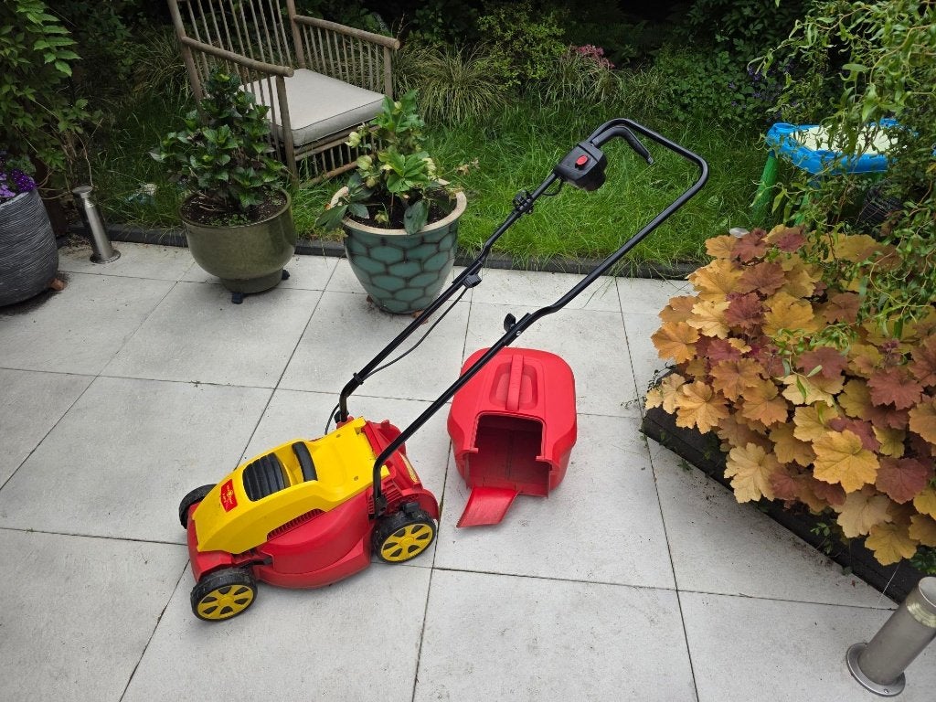 Grasmaaier, Ophalen, Cirkelmaaier, Elektrische grasmaaier, WOLF-Garten