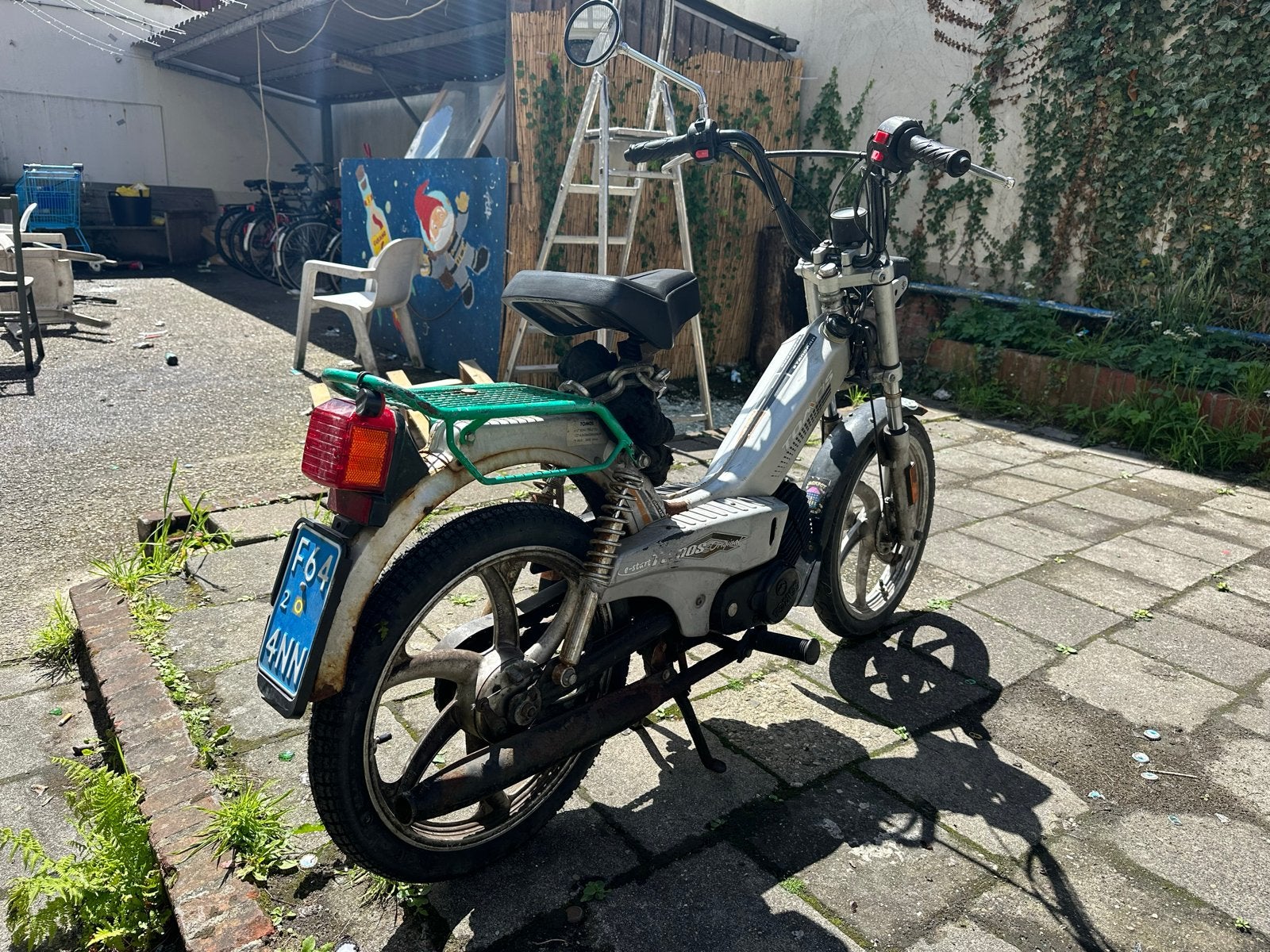 Tomos Standaard snorfiets - Weinig kilometers - Betrouwbaar, Ophalen, Gebruikt, Maximaal 25 km/u, Flexer