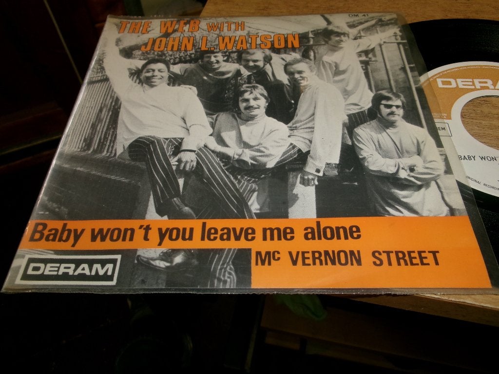WEB / België FH / Baby won't you leave me alone / ZG, Cd's en Dvd's, Vinyl Singles, Ophalen of Verzenden, Gebruikt, Pop
