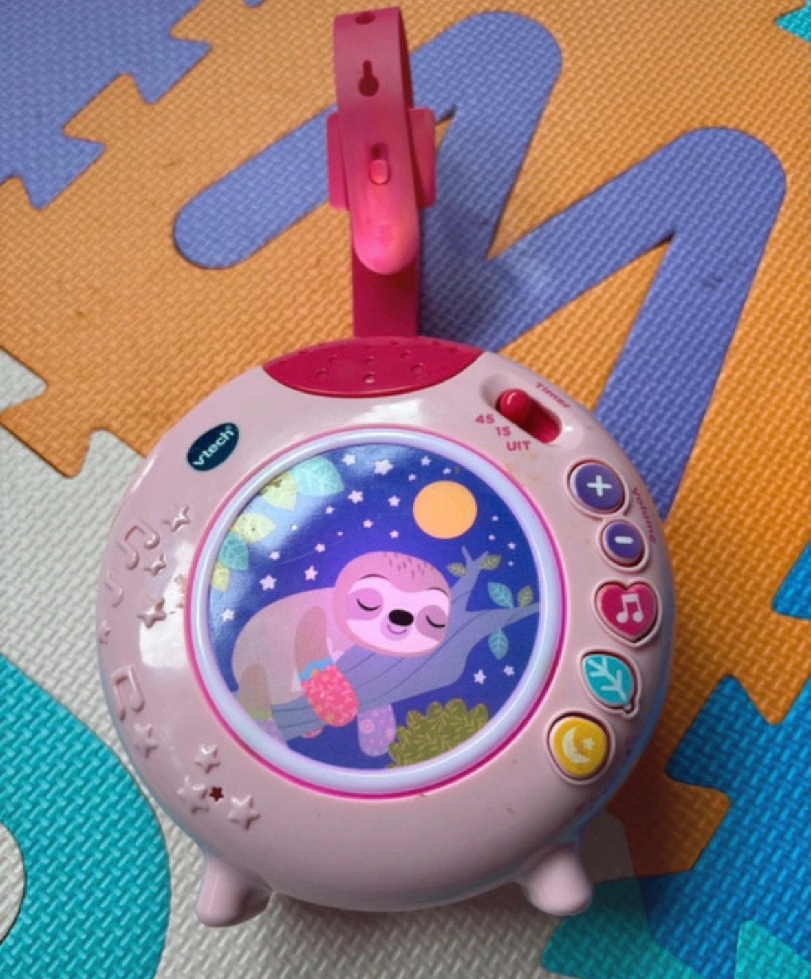 Vtech  Draagbare Kinderbedprojector voor Baby's, Ophalen of Verzenden, Gebruikt, Roze, Meisje
