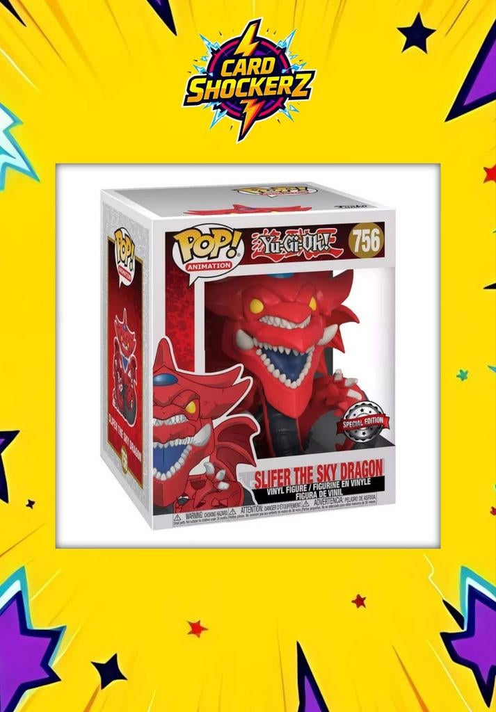 ZELDZAME Slifer the sky dragon Funko Pop! Special Edition!, Ophalen of Verzenden, Nieuw