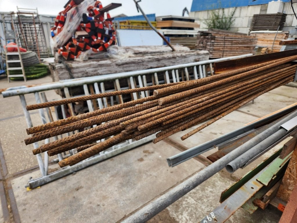 26247 - Betonijzer, bouwstaalstaaf, rondstaal geribd, Ophalen, Gebruikt, 100 tot 250 mm, Overige typen