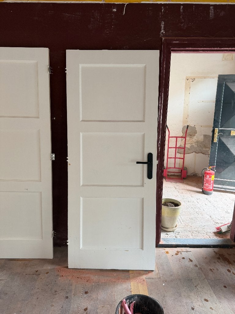 Set oude paneeldeuren / binnendeuren – diverse modellen, Ophalen, Gebruikt, 80 tot 100 cm, Binnendeur