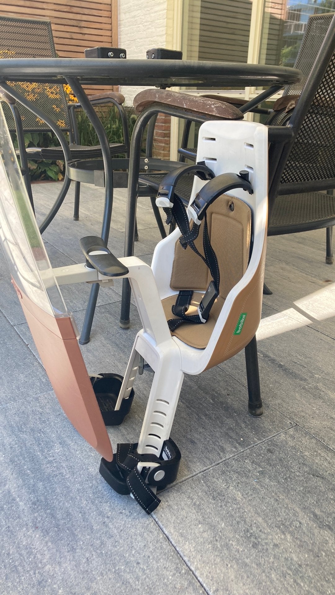 Bobike exclusive mini, windscherm en 2x montagebeugels, Fietsen en Brommers, Fietsaccessoires | Fietsstoeltjes, Ophalen, Gebruikt