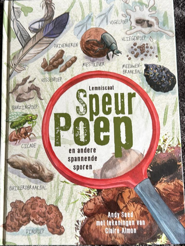 Speur Poep: Ontdek de natuur met dit spannende boek, Non-fictie, Zo goed als nieuw, Andy Seed, Ophalen of Verzenden