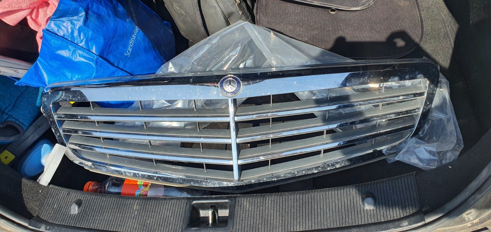 Mercedes C-Klasse W204 Originele Grill 2005-2008, Ophalen of Verzenden, Gebruikt, Mercedes-Benz