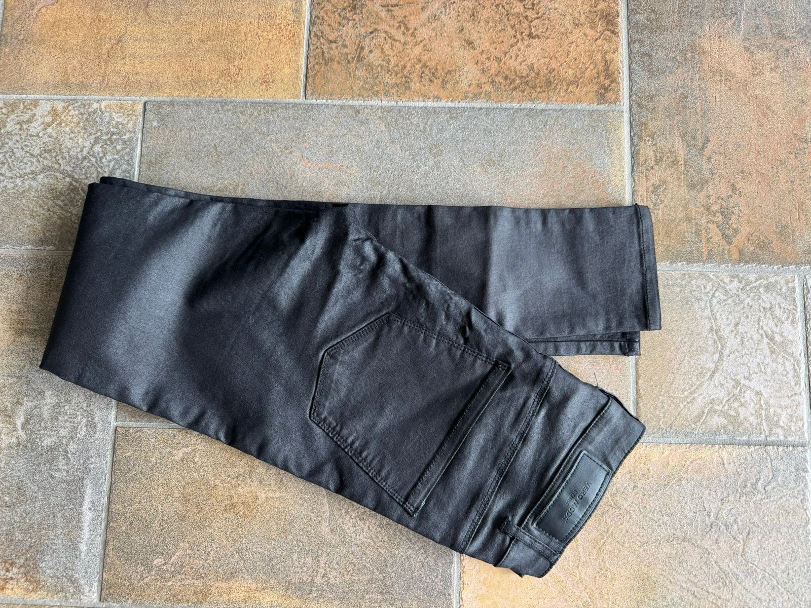 leren broek vero moda S, Zwart, Ophalen of Verzenden, Zo goed als nieuw, Maat 36 (S)