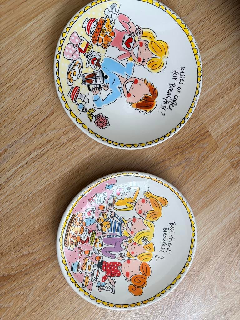 Blond Amsterdam ontbijt/lunch bordjes - nieuw (2 stuks), Ophalen, Blond Amsterdam, Keramiek, Nieuw