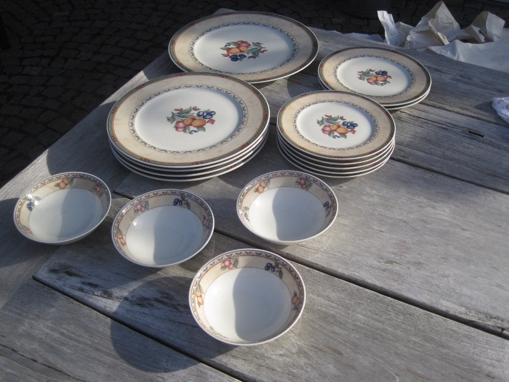 Servies 16-delig Heinrich Winterberg, Ophalen, Overige merken, Landelijk/Boerenbont, Zo goed als nieuw