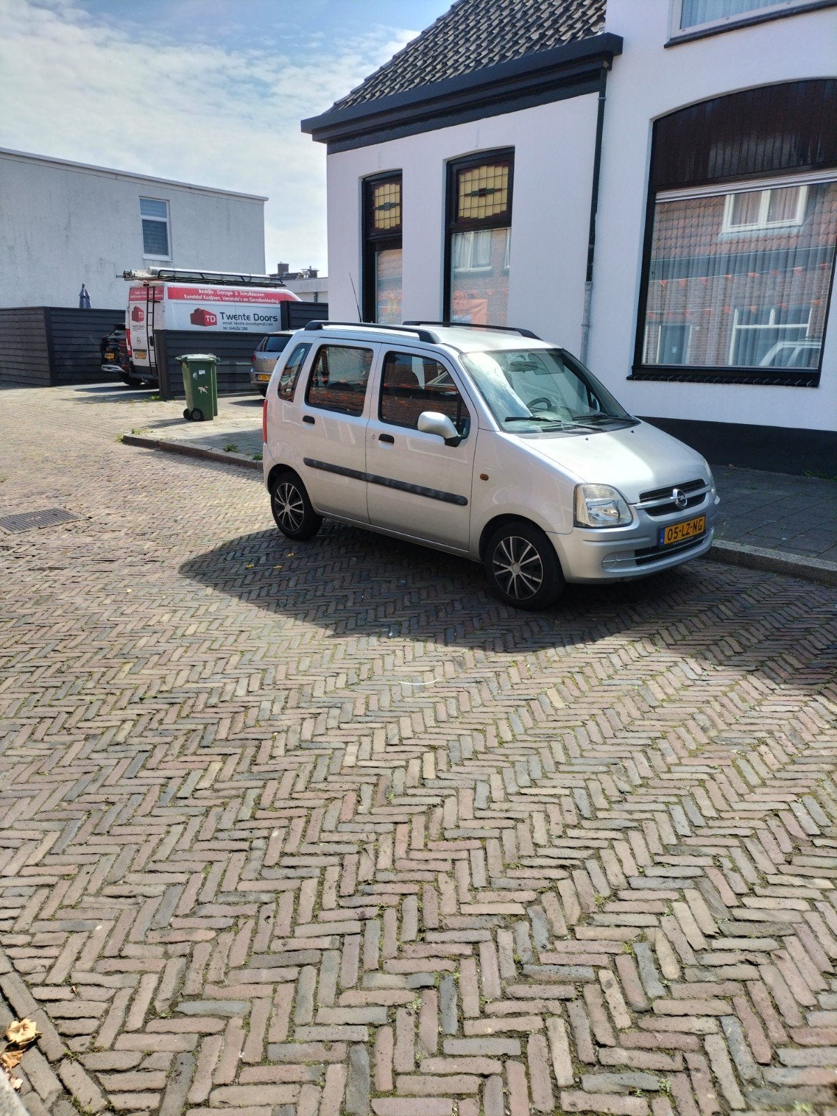 Opel Agila 1.2 I 16V 2003 Grijs nieuwe apk 30 juni 2027, Auto's, Voorwielaandrijving, Origineel Nederlands, Handgeschakeld, Particulier
