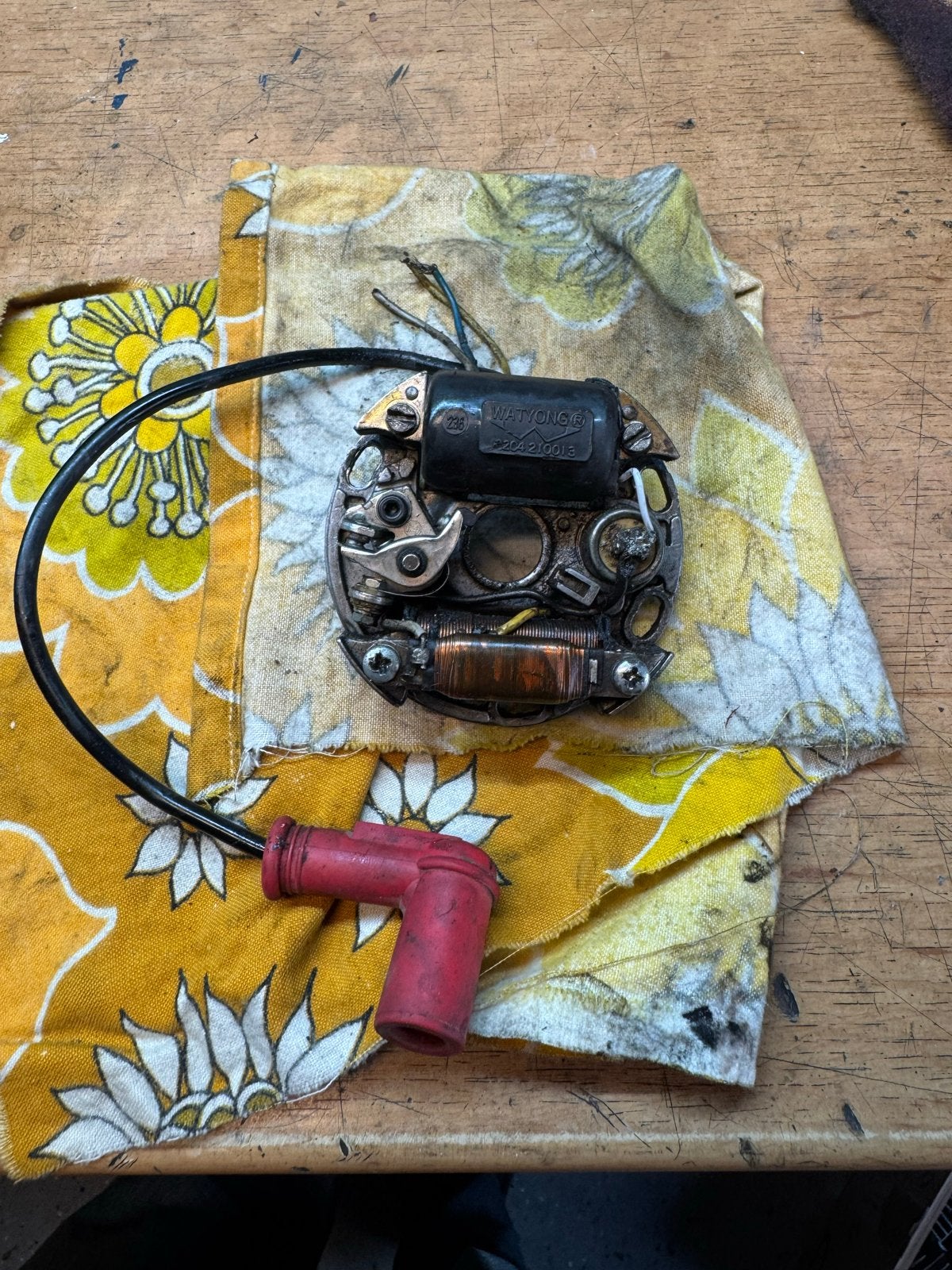 Puch Maxi ontsteking/vliegwiel - werking onbekend, Fietsen en Brommers, Ophalen, Gebruikt, Overige typen