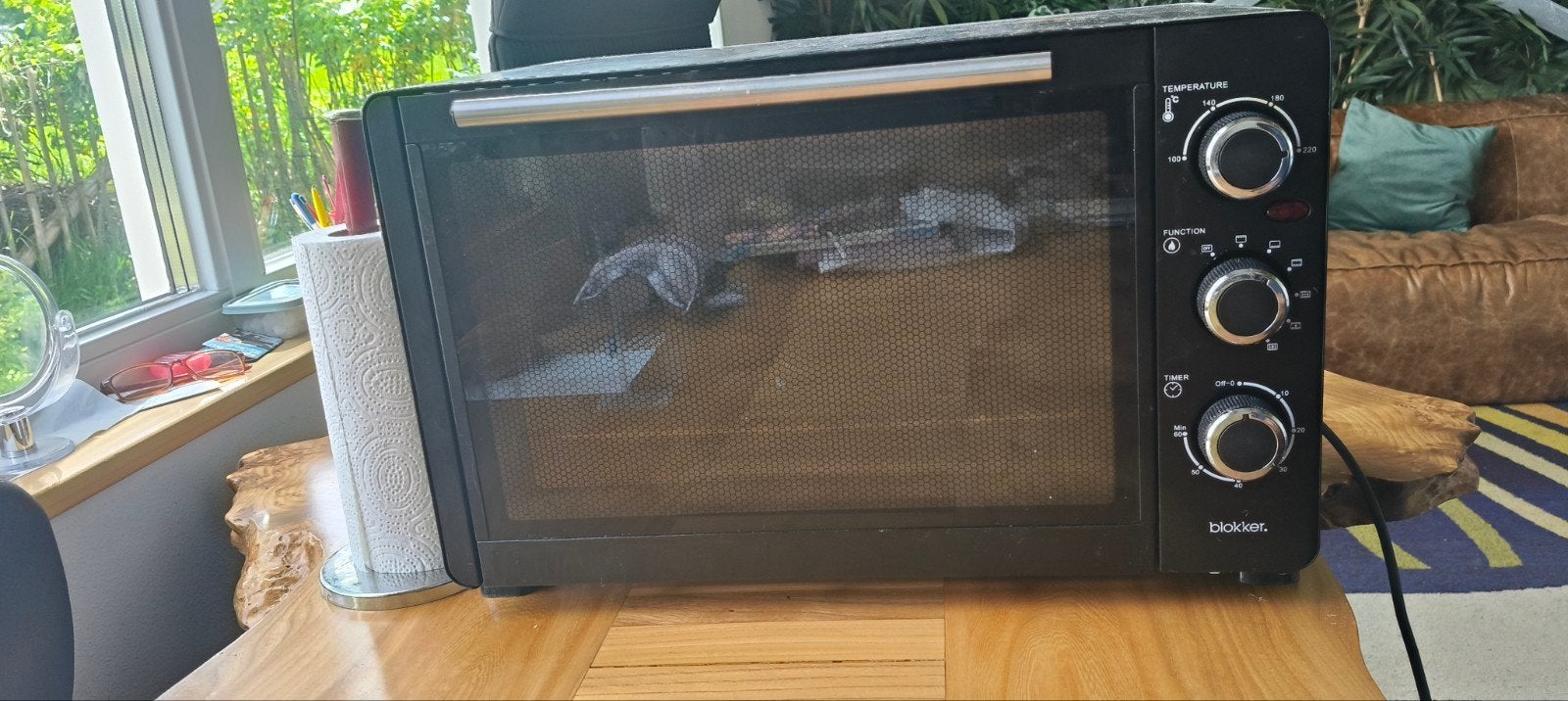 Blokker BL-94001 Mini-Oven – 23 Liter – €15, Witgoed en Apparatuur, Ovens, Ophalen, Minder dan 45 cm, Gebruikt, Minder dan 45 cm