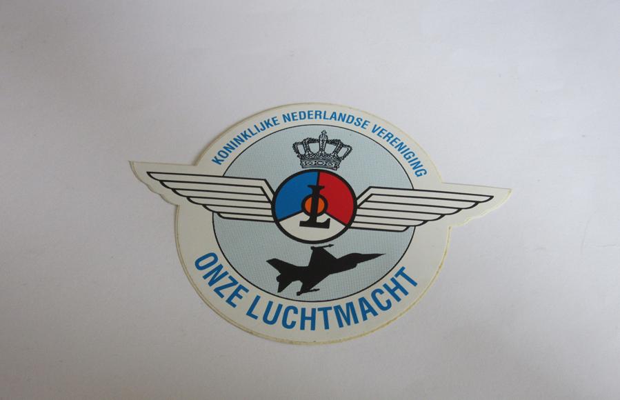 Onze Luchtmacht sticker, Verzenden, Luchtmacht, Nederland, Overige typen
