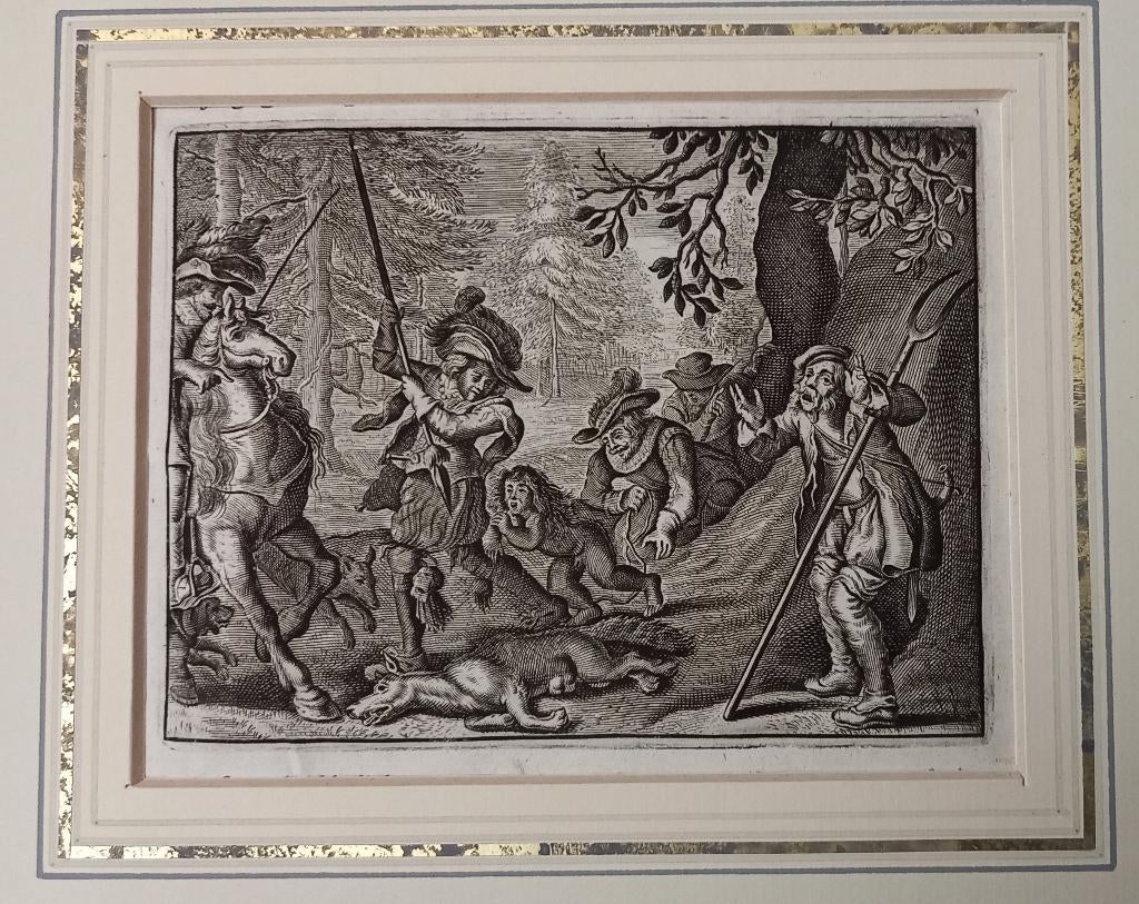 A66-3 Cats - Gravure gezegde, Ophalen of Verzenden