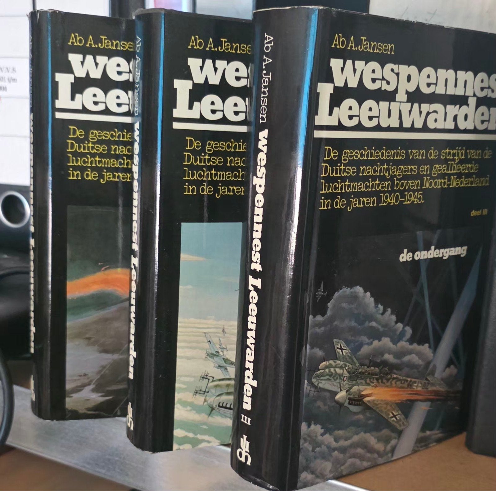 Wespennest Leeuwarden: Deel 1 (De ondergang), Boeken, Ophalen of Verzenden, Ab A. Jansen, Luchtmacht, Tweede Wereldoorlog
