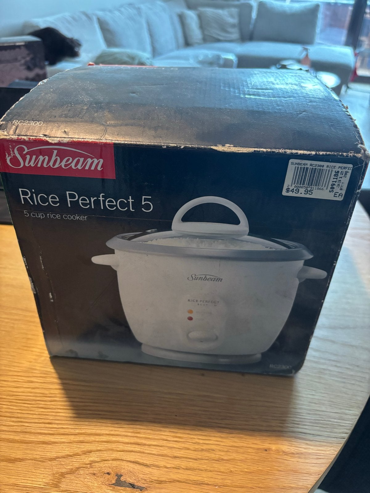 Sunbeam Rice Perfect 5 - 5 kops rijstkoker, Ophalen, Zo goed als nieuw