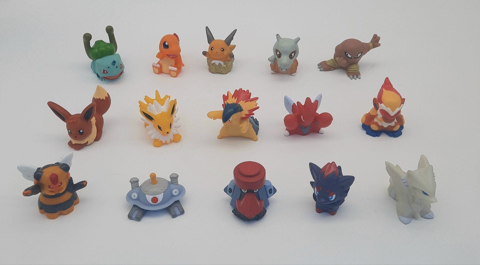 Pokemon 15 verschillende vingerpoppetjes Bandai 1996 - 2010, Ophalen of Verzenden, Gebruikt, Overige typen
