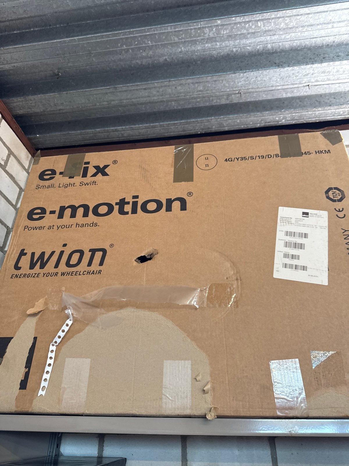 E-motion M25 elektrische rolstoel, Ophalen of Verzenden, Nvt, Elektrische rolstoel, Nvt
