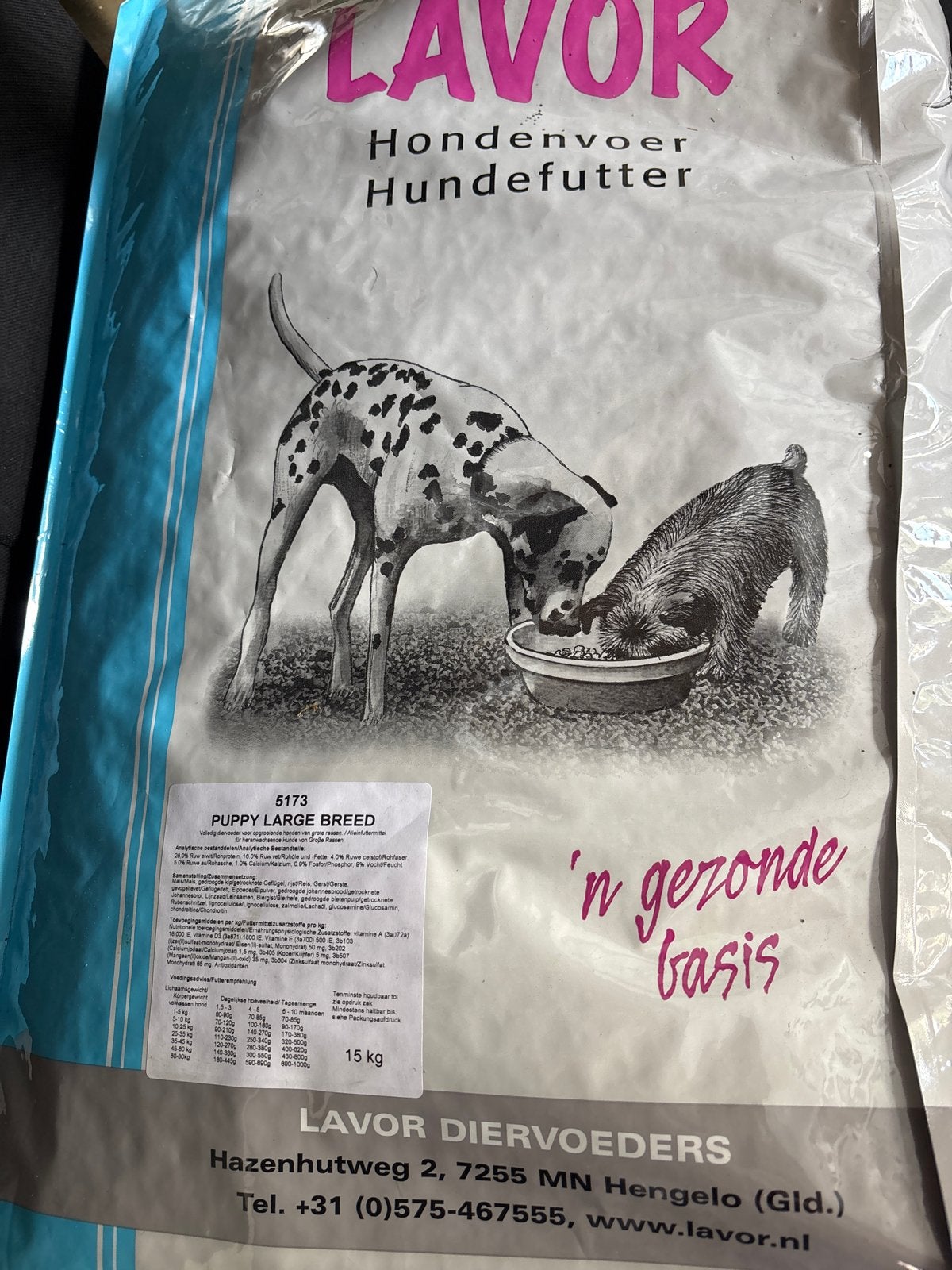 Lavor hondenvoer, Dieren en Toebehoren, Dierenvoeding, Ophalen, Hond
