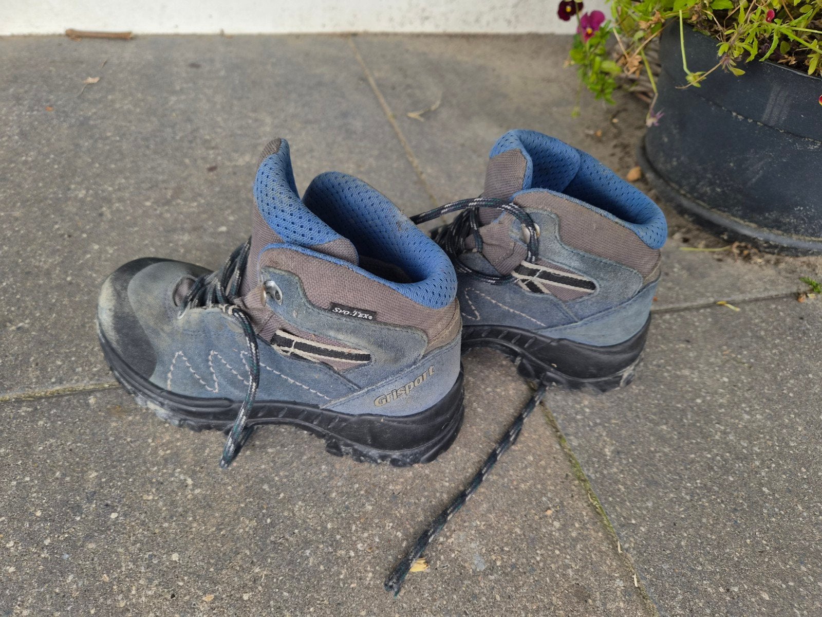Grisport wandelschoenen kind, maat 30, blauw, Ophalen of Verzenden, Gebruikt, Schoenen