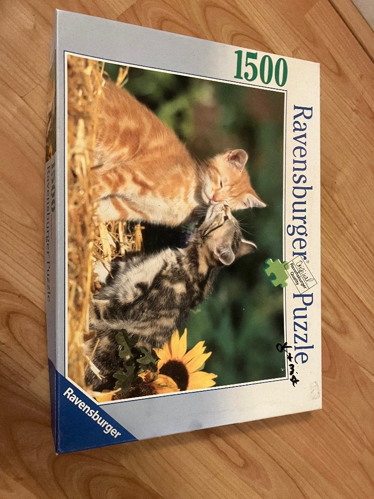 Legpuzzels poezen/ katten, Ophalen, 500 t/m 1500 stukjes, Zo goed als nieuw, Legpuzzel