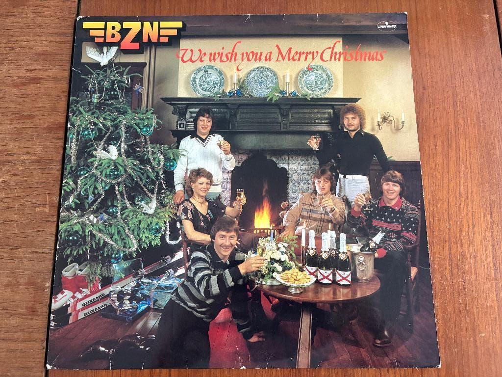 LP BZN We Wish You A Merry Christmas, Gebruikt, 1980 - 1989, Ophalen of Verzenden, 12 inch