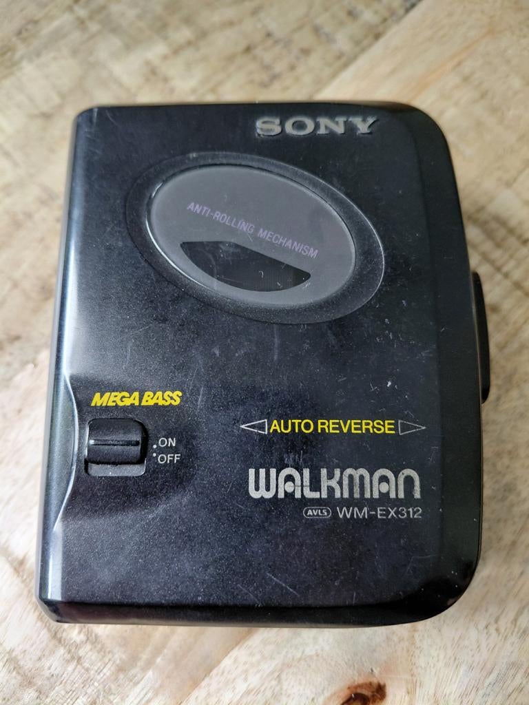 Retro Sony WM-EX312 walkman voor reparatie of onderdelen, Ophalen of Verzenden, Walkman