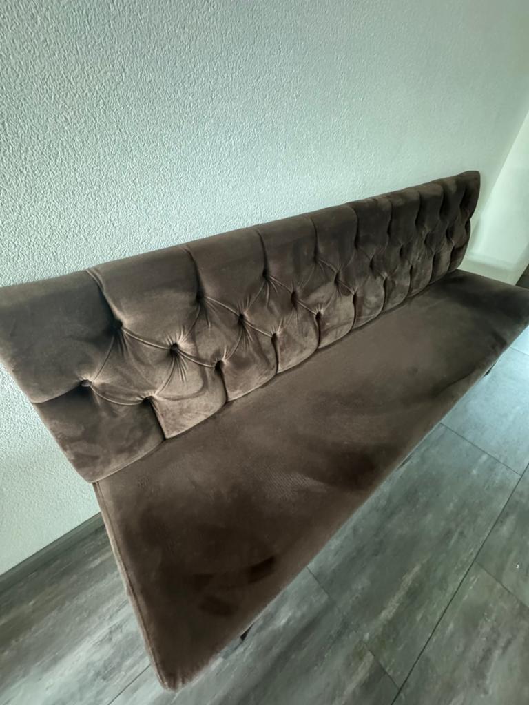 Eettafel met eetbank, Huis en Inrichting, Complete eetkamers, Ophalen of Verzenden, Gebruikt