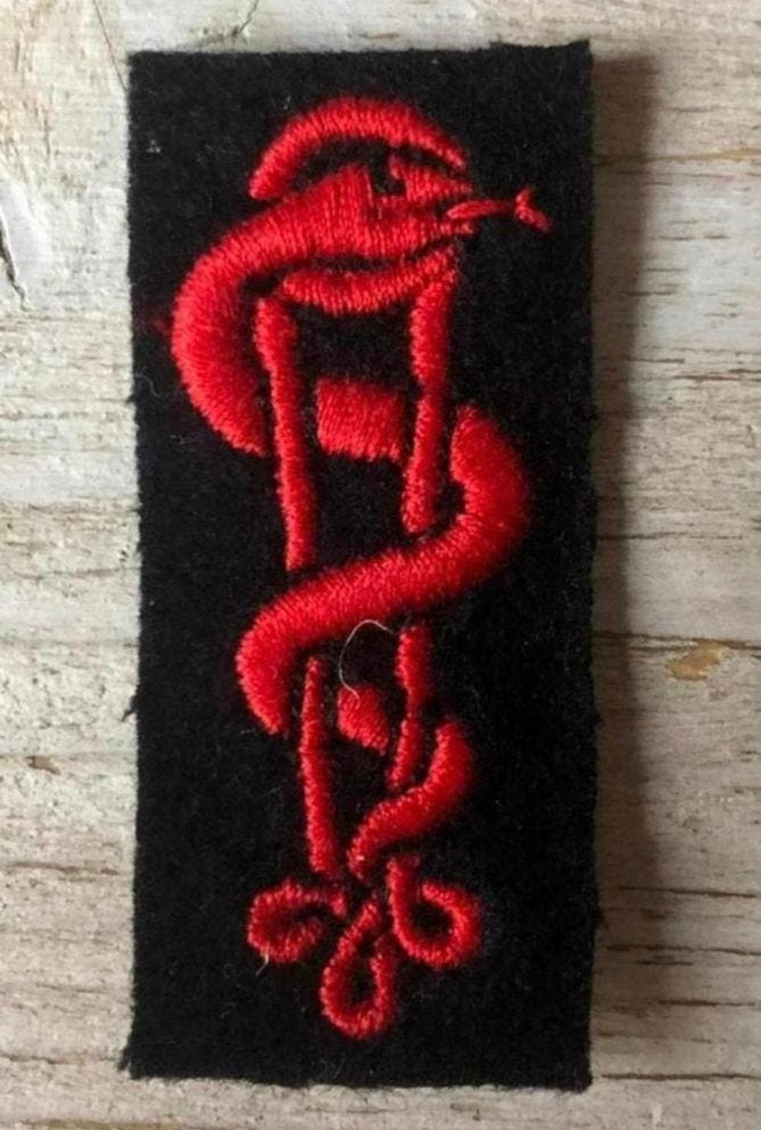 Marine Embleem  ZIEKENVERPLEGER, Verzenden, Marine, Nederland, Embleem of Badge