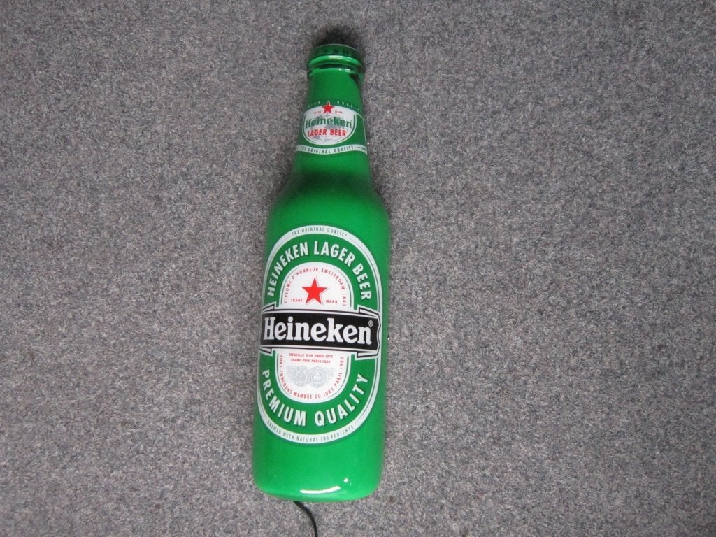 HEINEKEN BIER LICHTRECLAME, Ophalen, Zo goed als nieuw, Overige typen, Heineken