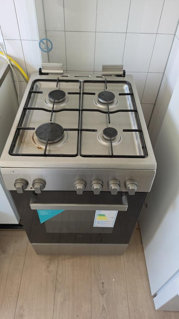Etna Vrijstaand Gasfornuis met Oven, Witgoed en Apparatuur, Fornuizen, 60 cm of meer, Zo goed als nieuw, Energieklasse A of zuiniger
