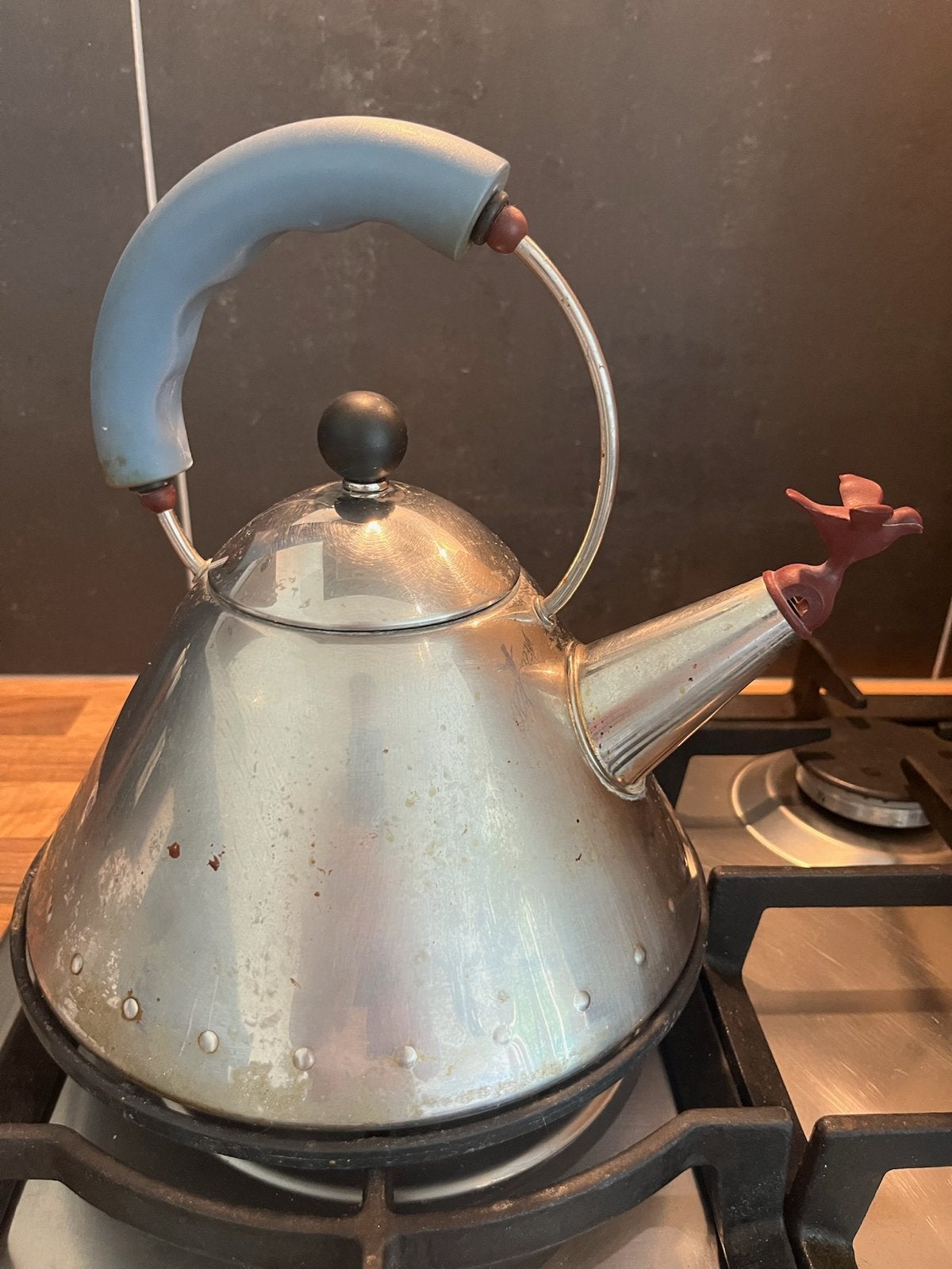 Fluitketel RVS - moet dit weekend weg!, Ophalen, Gebruikt