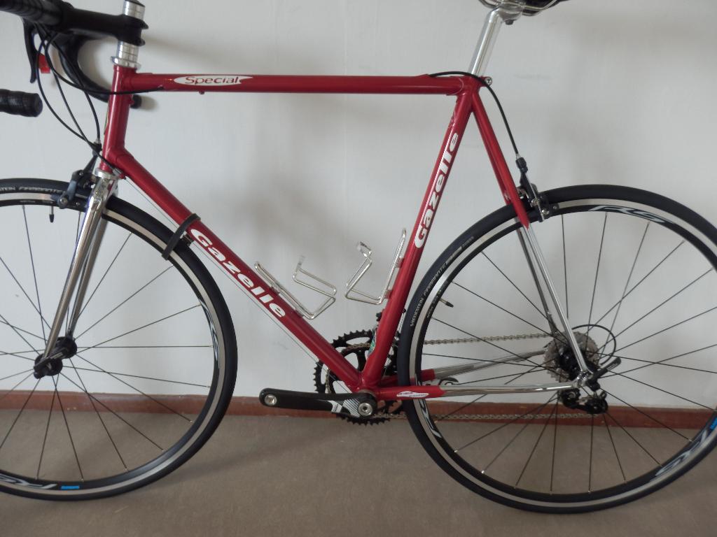 GAZELLE special racefiets ( staal ), Ophalen, Gebruikt, 10 tot 15 versnellingen, 57 tot 61 cm