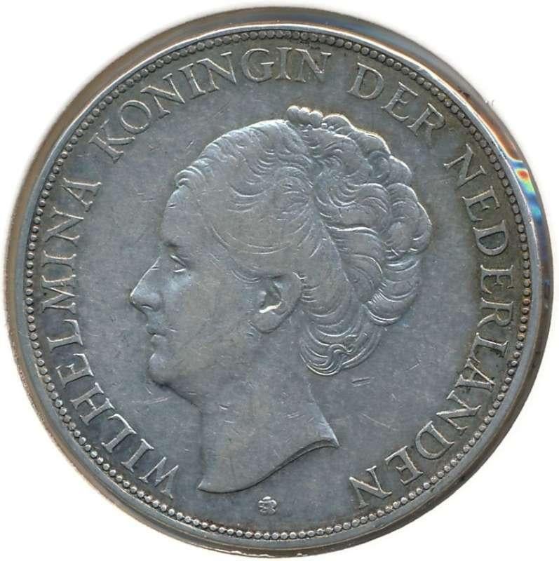 Nederland 2,5 gulden Wilhelmina 100 stuks, Postzegels en Munten, Ophalen of Verzenden, Zilver