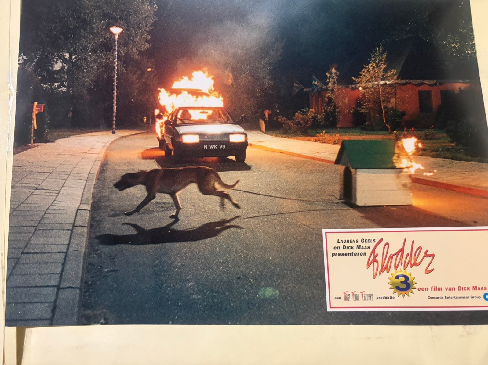 Flodder lobbycards, Ophalen of Verzenden, Gebruikt, Film, Foto of Kaart