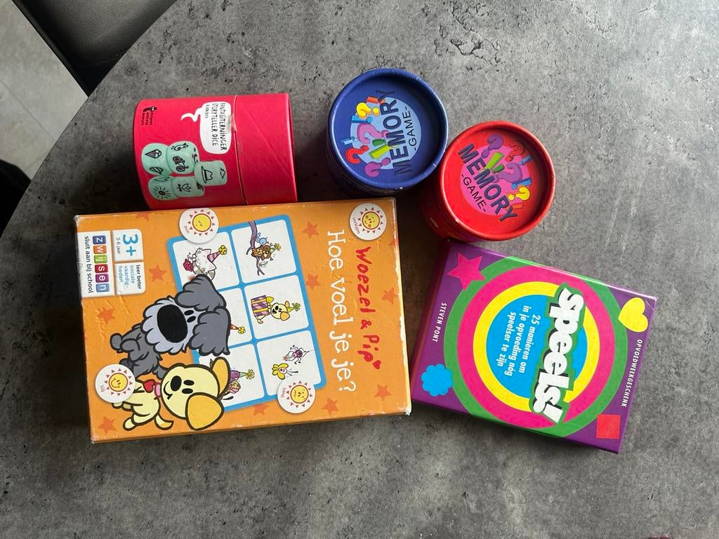 Educatieve spellen, Verzenden, Zo goed als nieuw
