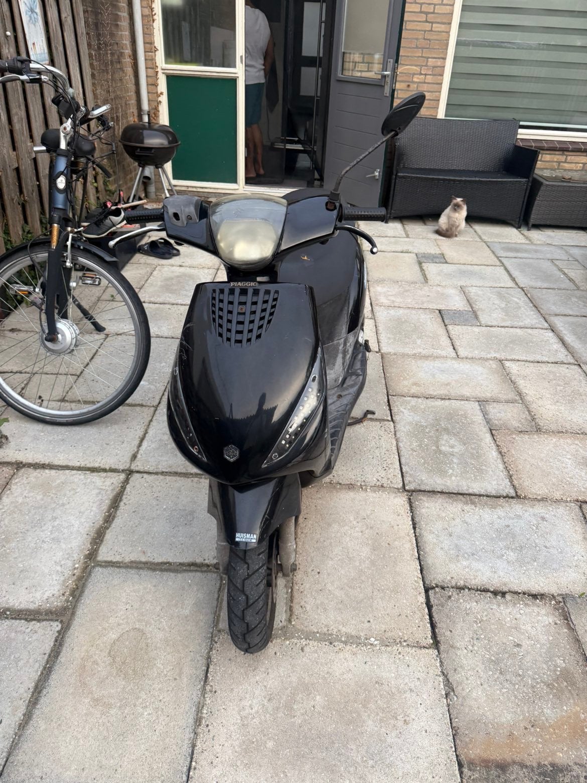 Klus scooter (zip), Ophalen, Zo goed als nieuw, Benzine, Zip