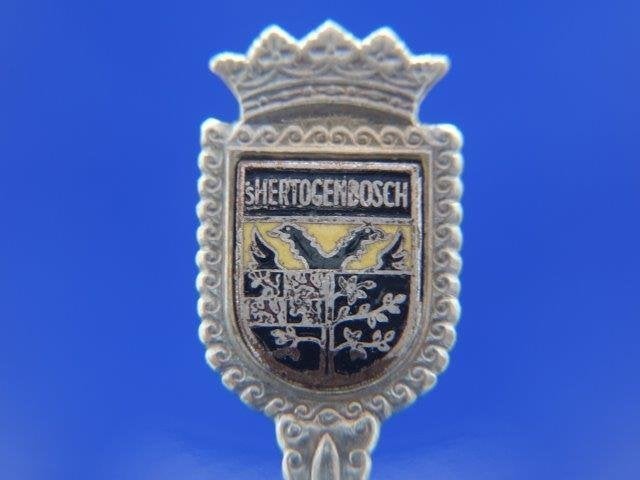 Lepeltje: ‘s-Hertogenbosch  Gemeentewapen kleurenschild, Verzenden